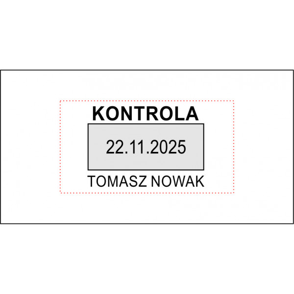 Colop printer S260 Datownik 24*45mm s260-2