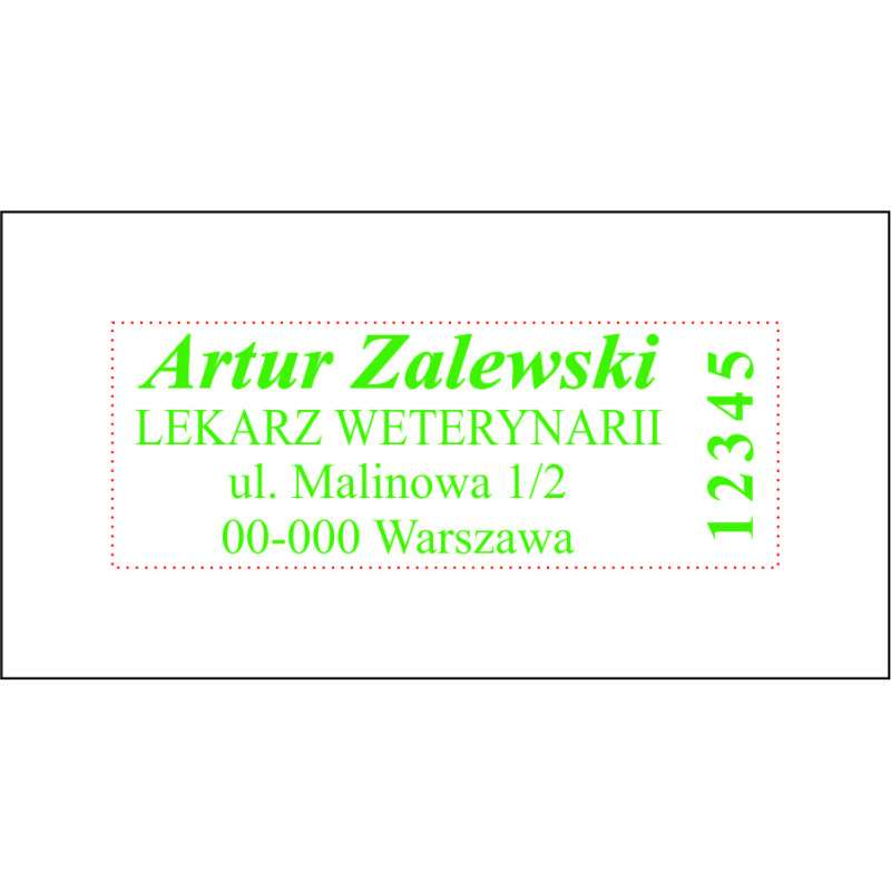 Colop C40 59*23mm c40-7
